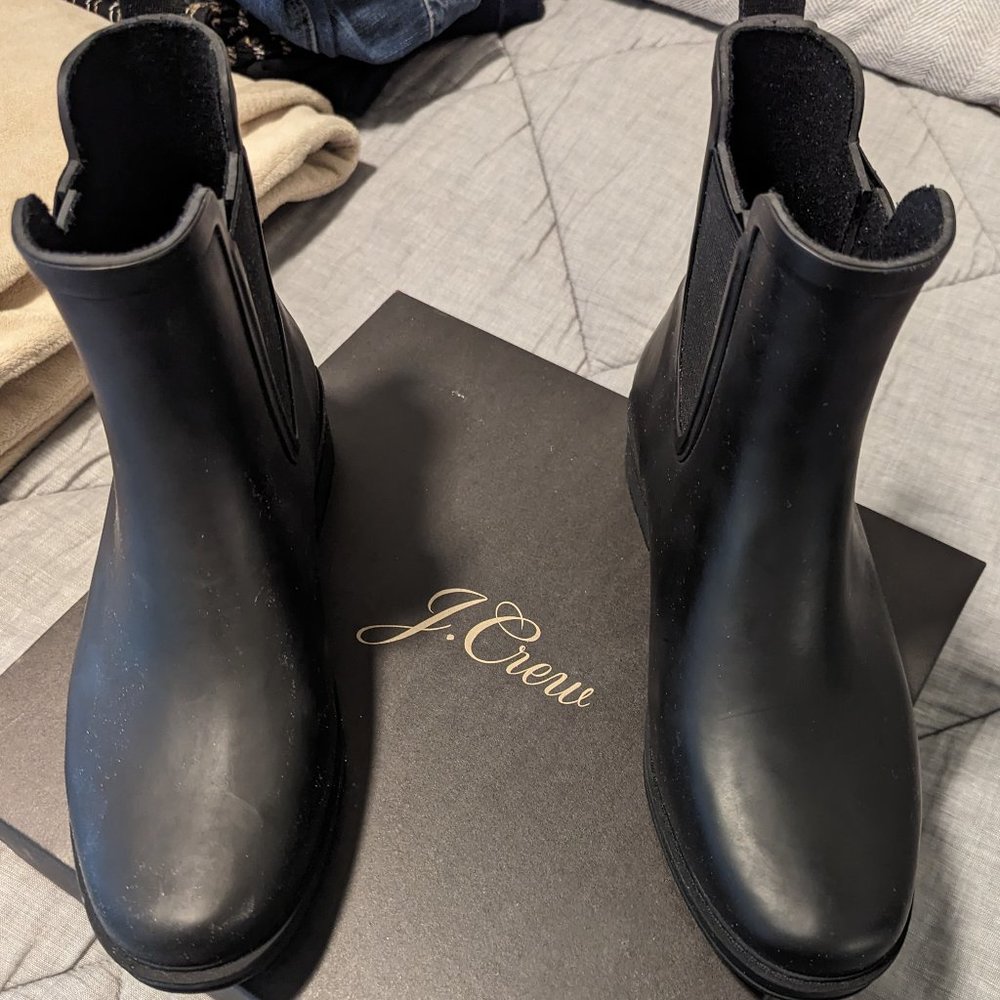 J.Crew Chelsea Rain Boots